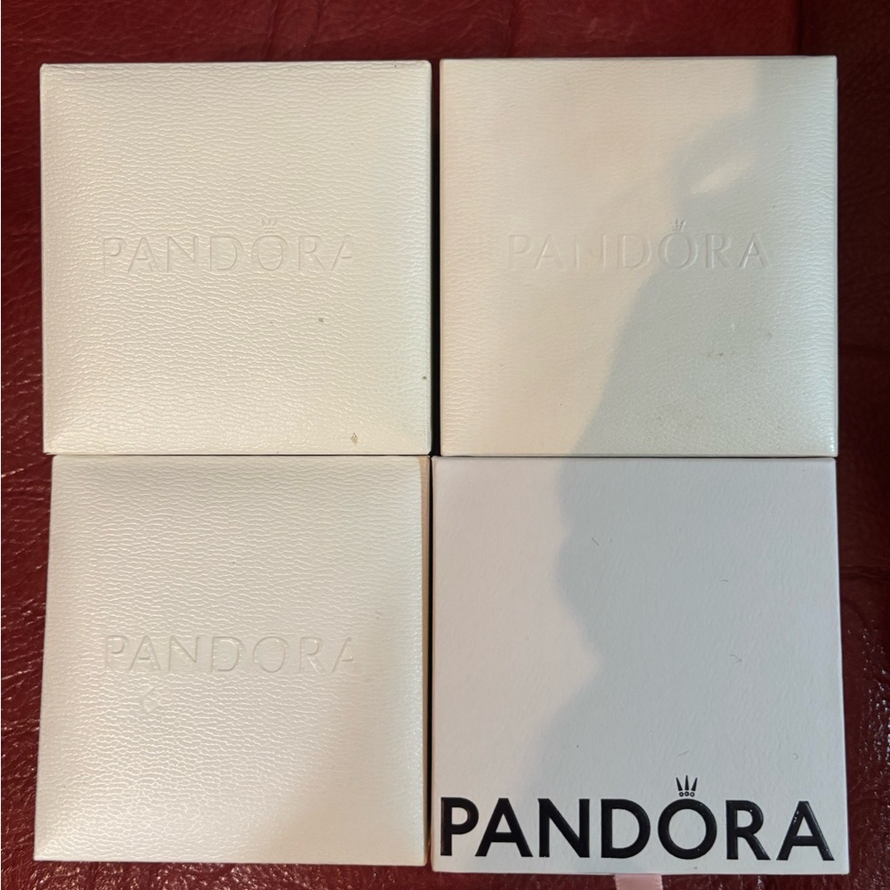 Pandora Cream Jewelry Box Collection